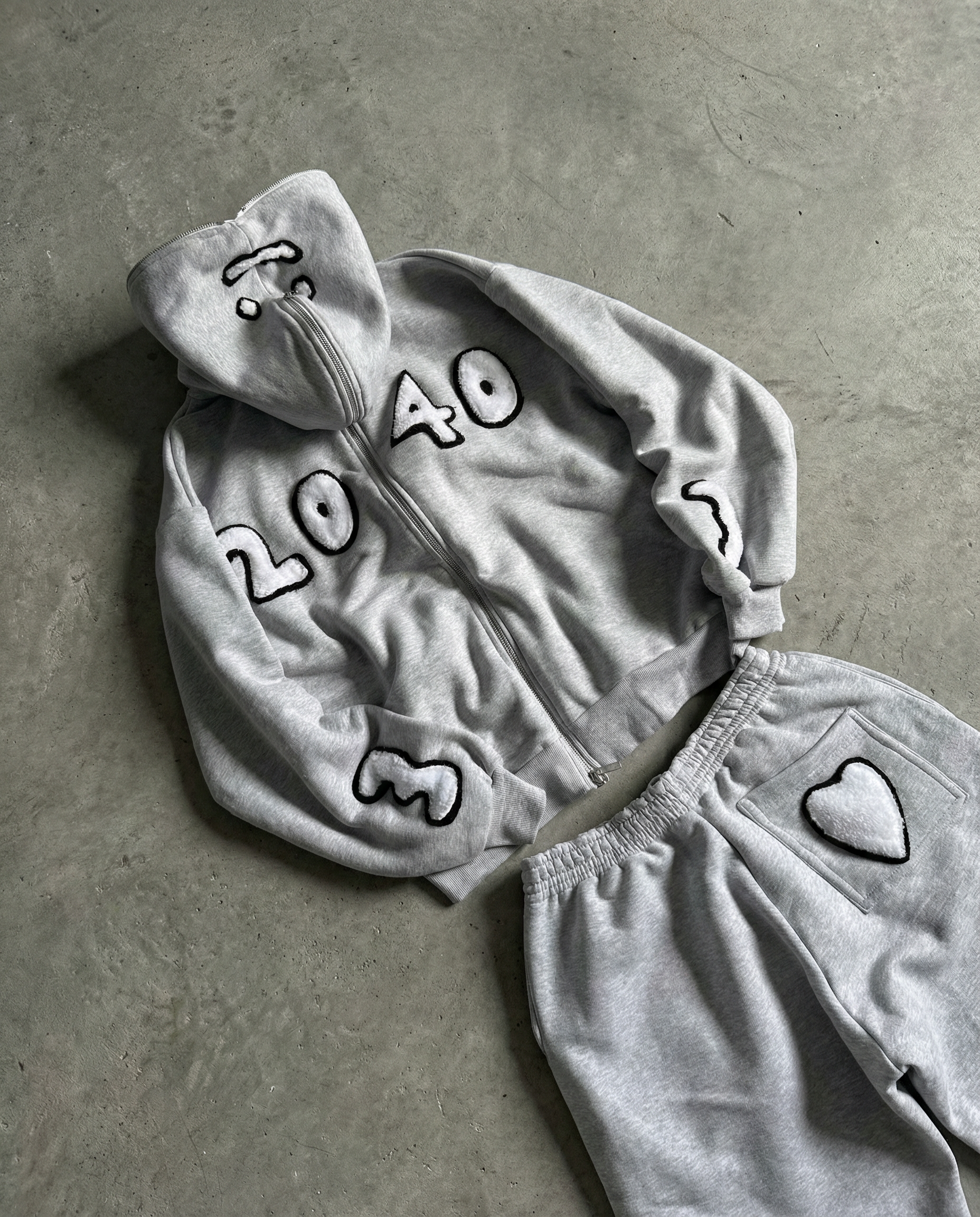 04 BLUZA MATA 2040 DOUBLE FULL ZIP PRE-ORDER HAND MADE 1 OF 1