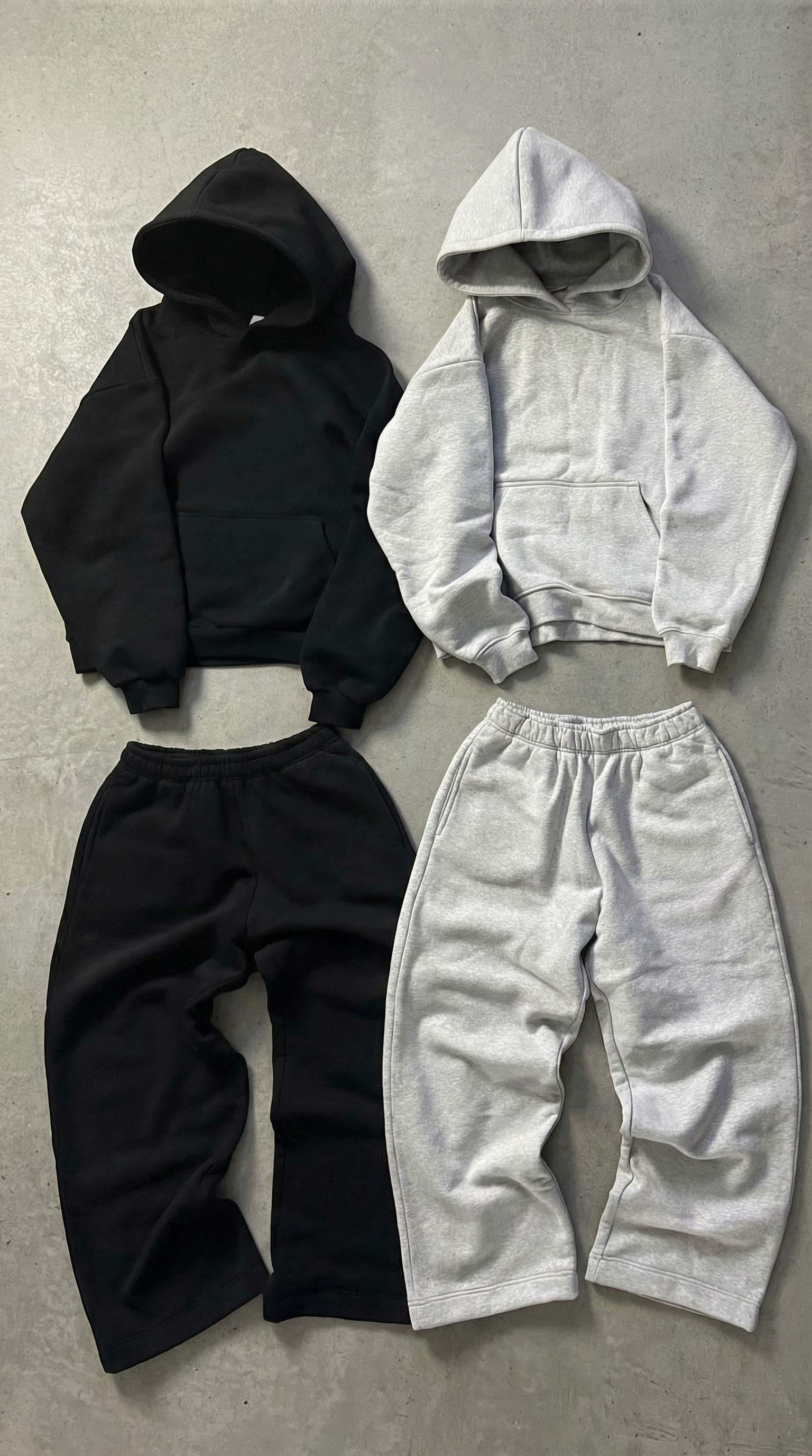 03 BLUZA LOOSE PREMIUM ONLY TAGS GREY PRE-ORDER